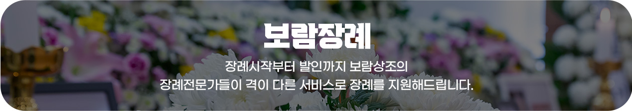 보람장례