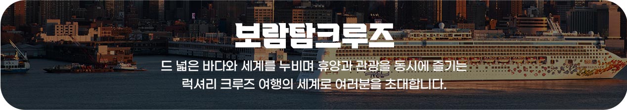 보람탐크루즈